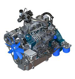 ММЗ MMZ-4D Дизельные и бензиновые двигатели